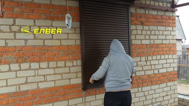 Рольставни с ПИМ на дачу ПК Елвея - Alutech смотреть онлайн