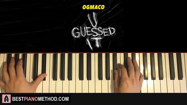 HOW TO PLAY - OG Maco - U Guessed It (Piano Tutorial Lesson) смотреть онлайн