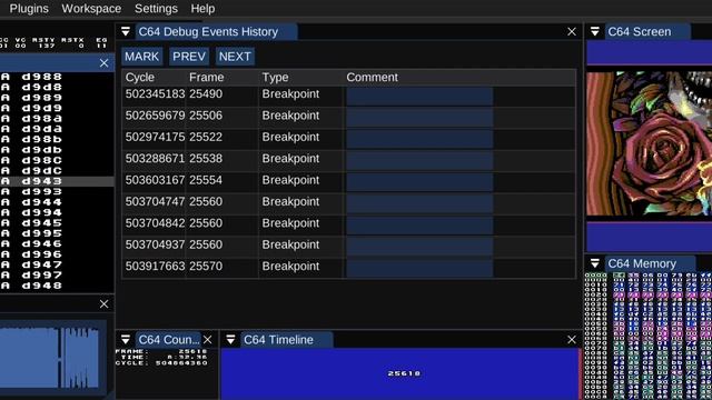 Retro Debugger: Debug Events History (early POC/WIP) смотреть онлайн