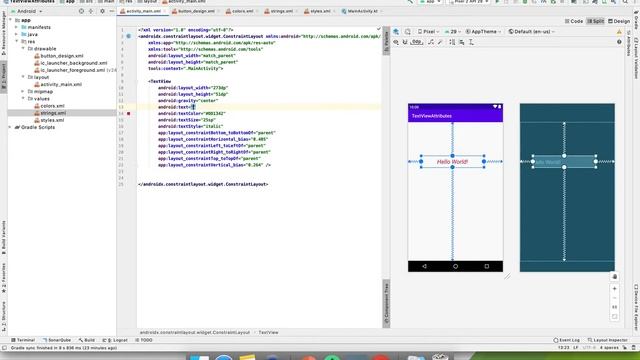 #19.Android Kotlin - Best Practices for Names & Colours in Layout File in Android | 2020 смотреть онлайн