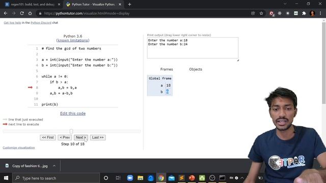#noprofit #python GCD OF TWO NUMBER in PYTHON in hindi | Level 2 - beginner by Paras Sir смотреть онлайн