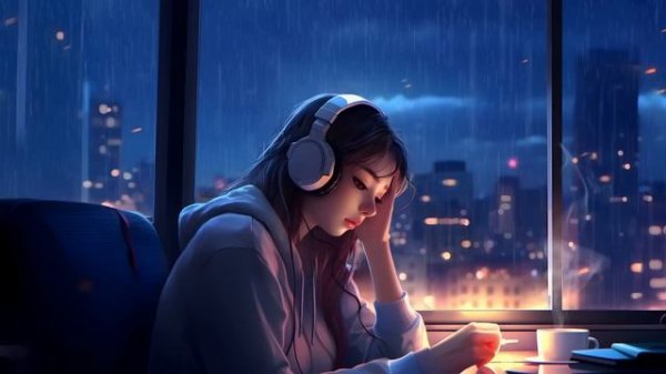 Fall Into Sleep - Healing of Stress, Anxiety & Depression | Relaxing Sleep Music with Rain Sounds