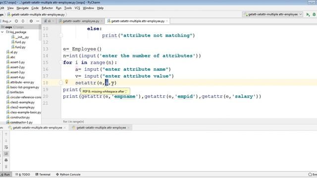 __setattr__ & __getattr__ смотреть онлайн