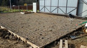 Сложный и интересный объект! Заезд и стоянка на участке с большим уклоном.