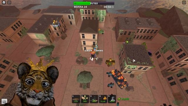 ОДИН в Роблокс Tower Defense Simulator Новый Fallen Mode Товер Дефенс симулятор смотреть онлайн