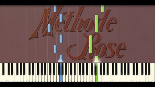 Methode ROSE 04 - Berceuse (Piano Tutorial) смотреть онлайн