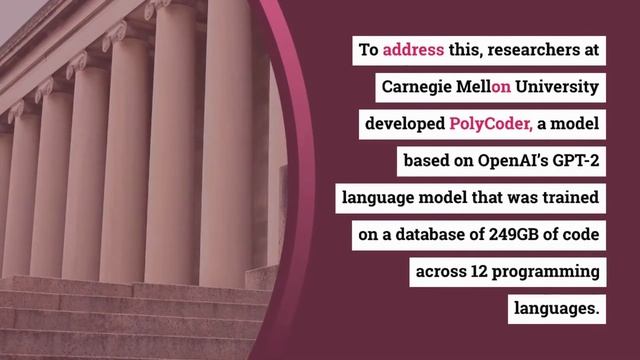 PolyCoder: An Open Source AI Code-Generator смотреть онлайн