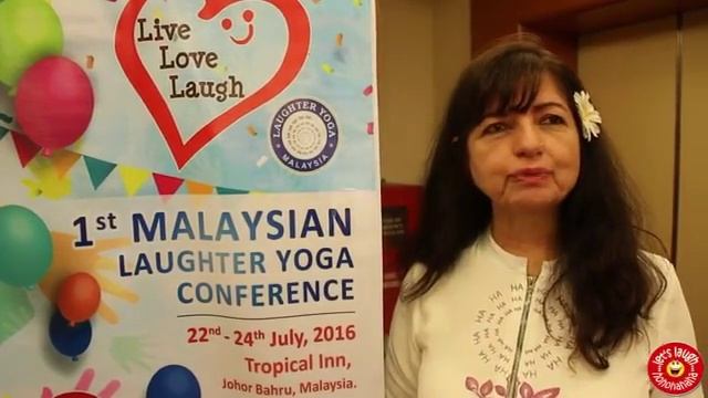 Madhuri Kataria @ The 1st Malaysian Laughter Yoga Conference