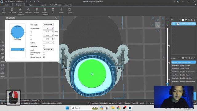 Avoid Face Support On Headsculpt With Minimum Support смотреть онлайн
