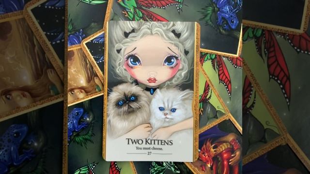 Learn Oracle Cards - Card 27 Two Kittens Oracle Of The Shapeshifters смотреть онлайн