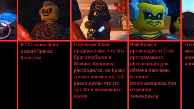 8 интересных фактов о Краксе и Акрониксе из Ниндзяго смотреть онлайн
