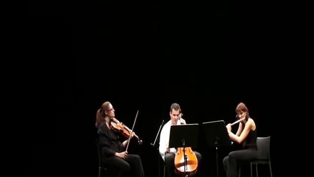 Albert Roussel, Trio for flute, viola and cello. 3.Allegro non troppo смотреть онлайн