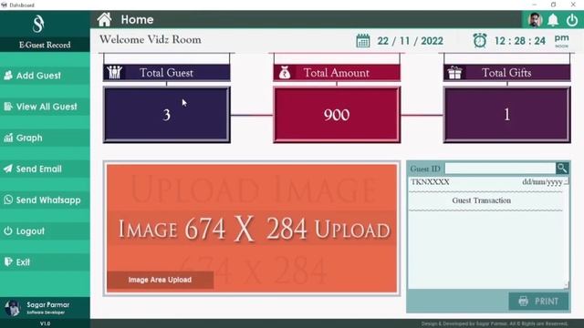 How to Create Wedding/Event Software l Modern Tkinter GUI (Python) смотреть онлайн