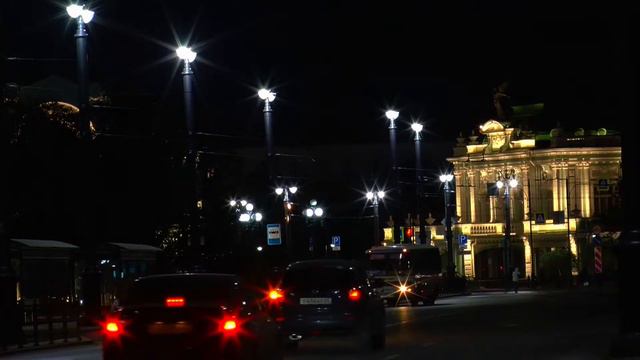 Сибирь.Омск.Ночной город. автор Михаил Киселёв смотреть онлайн