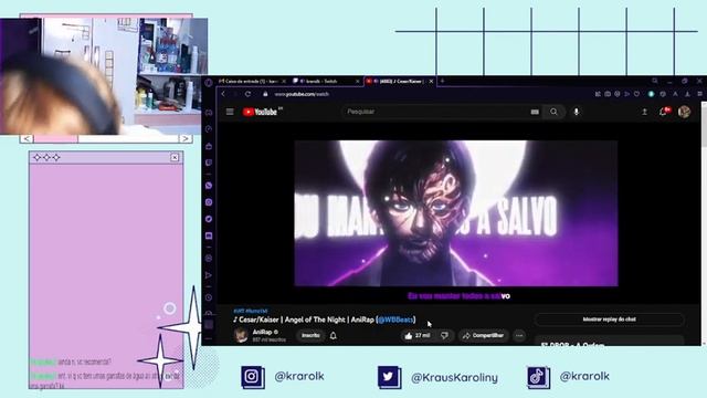 REACT DO DROP DE ORDEM PARANORMAL (+uma conversinha no final, pq é uma live) смотреть онлайн