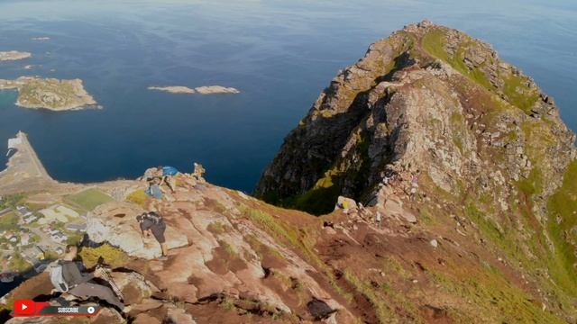My Breath Taking Experience in LOFOTEN - REINE // North Norway // Aerial Drone // смотреть онлайн