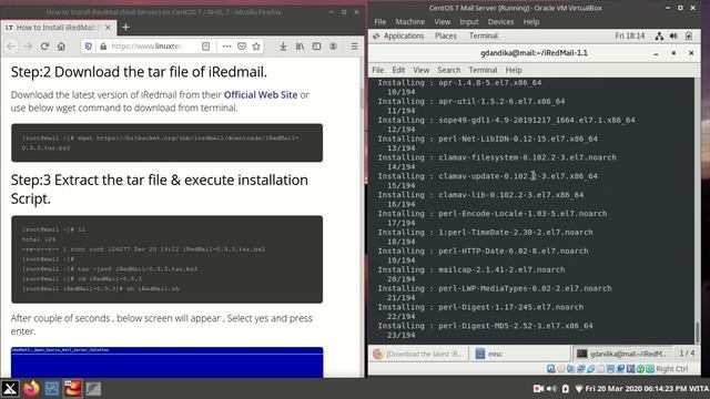 Kuliah Administrasi Server: Mail Server CentOS 7 dengan iRedMail смотреть онлайн