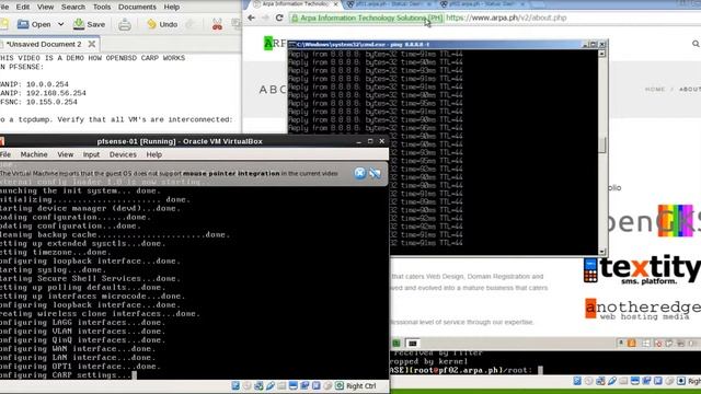 High Availability Implementation uisng CARP in PFSense смотреть онлайн