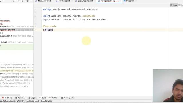 Jetpack Compose tutorial in Hindi #26 - Jetpack Navigation Component In Jetpack compose смотреть онлайн