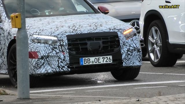 Mercedes Erlkönig Weltpremiere S214 E-Klasse T-Modell world premiere E-Class station wagon  4K SPY