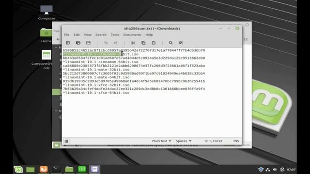 Verify Linux Mint ISO file on Linux System смотреть онлайн