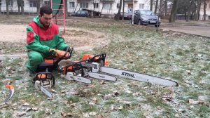 Бензопила Штиль МС 250. Обзор - Какую бензопилу купить. Выпуск 3