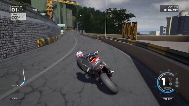 RIDE 3 PS4 PRO Gameplay | Agusta Brutale 800 Dragster RR @MACAU | Top Performance Pack DLC смотреть онлайн