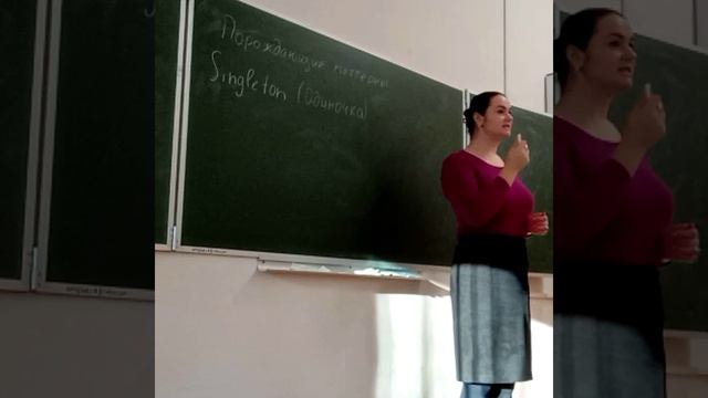 О порождающих паттернах и паттерне Singleton смотреть онлайн