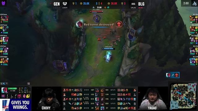 GEN vs BLG - Game 3 | Quarter Finals LoL Worlds 2023 | Gen.G vs Bilibili Gaming - G3 full смотреть онлайн