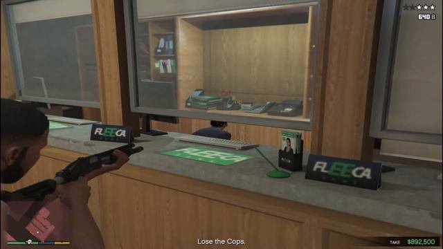 GTA 5 #1 | Fleeca Bank Robbery | POKE THEOMON смотреть онлайн