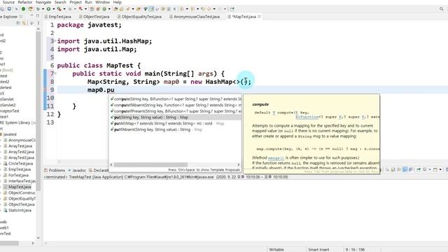 자바 Map, HashMap, TreeMap 및 LinkedHashMap, Map.EntrySet(자바/JAVA/자바동영상/자바강의/자바강좌/자바교육) смотреть онлайн