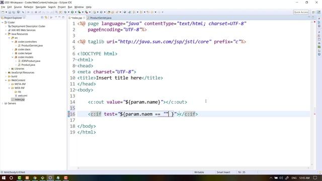 46 JSTL IF Statement смотреть онлайн