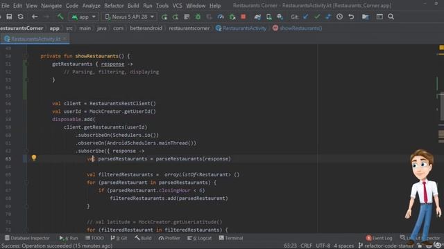 How to write clean Kotlin and Android code (8 Shortening and splitting methods) смотреть онлайн