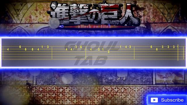 Attack on Titan Season 2 Ending – Yuugure no Tori (Guitar Tab 譜 Tutorial) смотреть онлайн