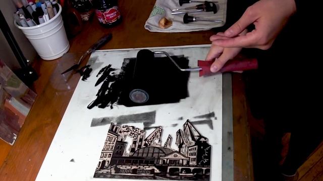 Линогравюра смотреть онлайн