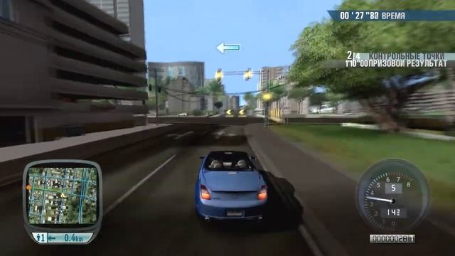 TDU - Lexus SC 430, F3 - Лучшая полоса смотреть онлайн