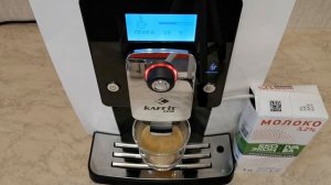 KAFFIT COM KLM1601: Правильный капучино (рецепт кофе + молоко) и промывки