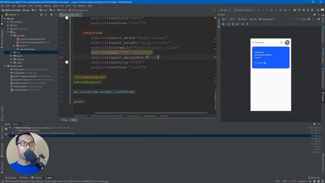 Designing Online Course Education App UI Design - Adobe XD to Android Studio (Part 2 - XML Code) смотреть онлайн
