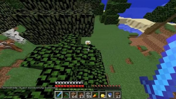 Minecraft But TNT Spawns On Me Every 10 Seconds