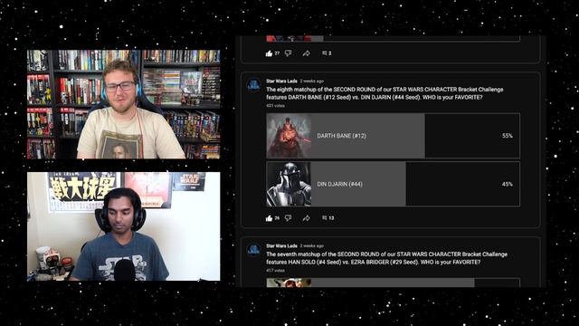 We React to Your Star Wars Character Community Bracket Challenge Results смотреть онлайн