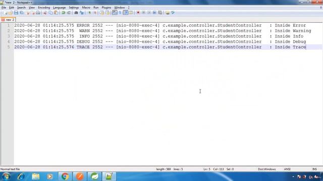 63 Changing Log Level with Spring Boot смотреть онлайн