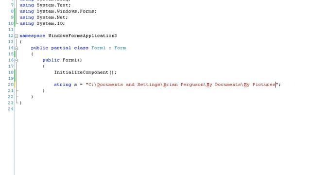 Bypass escape sequence interpretation (C# .NET) смотреть онлайн