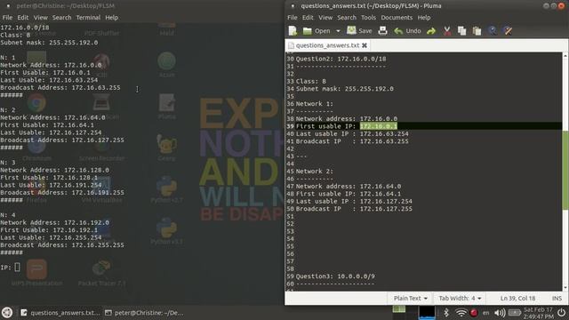Fixed Length Subnet Mask Calculator [FLSM] Code in Python смотреть онлайн
