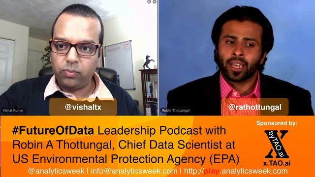 #FutureOfData with Robin Thottungal, Chief Data Scientist at EPA смотреть онлайн
