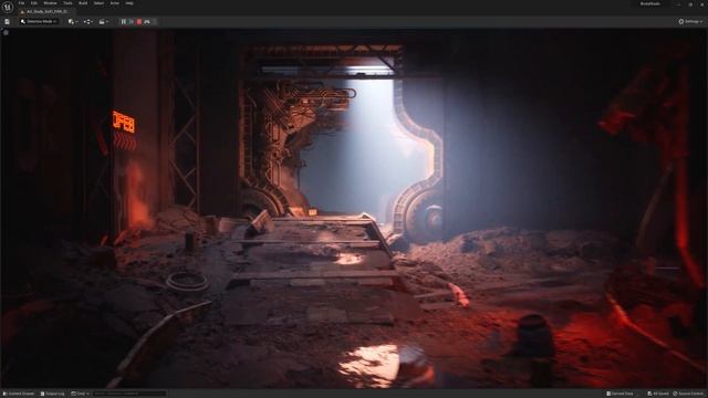 UE5 :: Sci-fi Game Pitch Concept "Core Crusade" :: Unreal Editor Flythrough смотреть онлайн