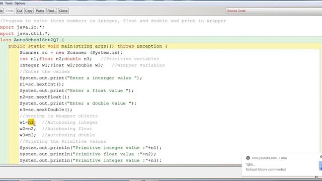 STORING PRIMITIVE VALUE TO WRAPPER OBJECT || JAVA CLASS by ASHISH смотреть онлайн