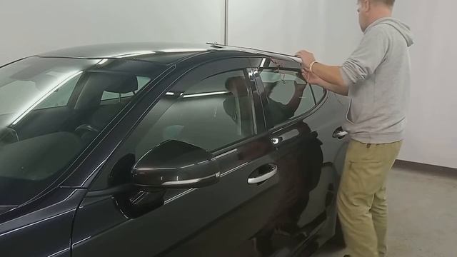 Дефлектор окон 2D - KIA STINGER (I) с 2017г.в. - Strelka11.ru