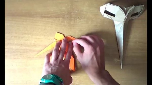 Origami Parnassus mask (Riccardo Foschi)