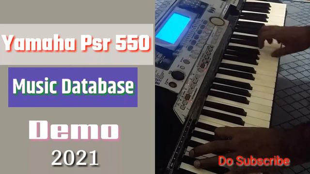 Yamaha Psr 550|Music Database Demo In Hindi|Yamaha Psr 550 Keyboard смотреть онлайн