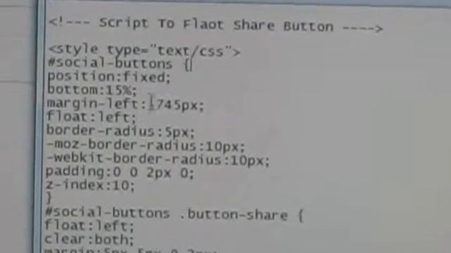 How To Add Floating Social Share Button To Blogger / WordPress Blog смотреть онлайн